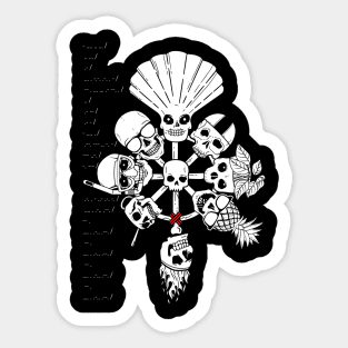 head Skelton for everyone suitable for tshirt sweatshirt sweaters and hoodies Sticker